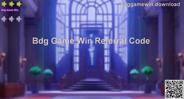 Bdg Game Win referral code visual for bdggamewin.download
